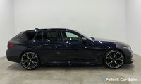 USED 2022 72 BMW 5 SERIES 2.0 520d MHT M Sport Touring 5dr Diesel Hybrid Steptronic Euro 6 (s/s) (190 ps) 21" M Performance Styling, FBMWSH Camera, CarPlay