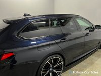 USED 2022 72 BMW 5 SERIES 2.0 520d MHT M Sport Touring 5dr Diesel Hybrid Steptronic Euro 6 (s/s) (190 ps) 21" M Performance Styling, FBMWSH Camera, CarPlay