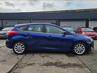 USED 2016 16 FORD FOCUS 1.5 TDCi Titanium Hatchback 5dr Diesel Manual Euro 6 (s/s) (120 ps) SAT NAV + CRUISE + PARKING SENSORS + &pound;20 TAX + FULL SERVICE HISTORY