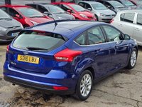 USED 2016 16 FORD FOCUS 1.5 TDCi Titanium Hatchback 5dr Diesel Manual Euro 6 (s/s) (120 ps) SAT NAV + CRUISE + PARKING SENSORS + &pound;20 TAX + FULL SERVICE HISTORY