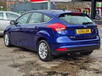 USED 2016 16 FORD FOCUS 1.5 TDCi Titanium Hatchback 5dr Diesel Manual Euro 6 (s/s) (120 ps) SAT NAV + CRUISE + PARKING SENSORS + &pound;20 TAX + FULL SERVICE HISTORY