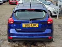 USED 2016 16 FORD FOCUS 1.5 TDCi Titanium Hatchback 5dr Diesel Manual Euro 6 (s/s) (120 ps) SAT NAV + CRUISE + PARKING SENSORS + &pound;20 TAX + FULL SERVICE HISTORY