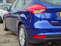 USED 2016 16 FORD FOCUS 1.5 TDCi Titanium Hatchback 5dr Diesel Manual Euro 6 (s/s) (120 ps) SAT NAV + CRUISE + PARKING SENSORS + &pound;20 TAX + FULL SERVICE HISTORY