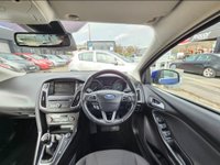 USED 2016 16 FORD FOCUS 1.5 TDCi Titanium Hatchback 5dr Diesel Manual Euro 6 (s/s) (120 ps) SAT NAV + CRUISE + PARKING SENSORS + &pound;20 TAX + FULL SERVICE HISTORY