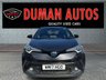 USED 2017 17 TOYOTA C-HR 1.8 VVT-h Dynamic SUV 5dr Petrol Hybrid CVT Euro 6 (s/s) (122 ps) DAYTIME RUNNING LIGHTS+ PARKING SENSORS+ PRIVACY GLASS+ MULTIFUNCTIONAL STEARING WHEEL+ DUAL CLIMATE CONTROL+ CRUISE CONTROL+ KEYLESS+ AUTO HEADLIGHTS+ AUTO WIPERS+ FRONT HEATED SEATS+ DAB+ BLUETOOTH+ USB+ AUX+ SAT NAV+ REVERSING CAMERA+ SELF PARKING SYSTEM+ 18 INCH ALLOY WHEELS+