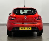 USED 2016 16 RENAULT CLIO 1.2 16V Dynamique Nav Hatchback 5dr Petrol Manual Euro 6 (75 ps) Striking Flame Red , Euro 6 5 Door