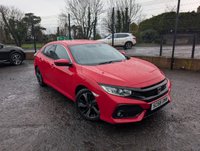 USED 2019 68 HONDA CIVIC 1.0 VTEC Turbo SR Hatchback 5dr Petrol Manual Euro 6 (s/s) (126 ps) EAY INSURED, TIMING BELT CHANGED, DRIVE AWAY TODAY