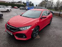 USED 2019 68 HONDA CIVIC 1.0 VTEC Turbo SR Hatchback 5dr Petrol Manual Euro 6 (s/s) (126 ps) EAY INSURED, TIMING BELT CHANGED, DRIVE AWAY TODAY