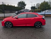 USED 2019 68 HONDA CIVIC 1.0 VTEC Turbo SR Hatchback 5dr Petrol Manual Euro 6 (s/s) (126 ps) EAY INSURED, TIMING BELT CHANGED, DRIVE AWAY TODAY