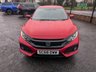 USED 2019 68 HONDA CIVIC 1.0 VTEC Turbo SR Hatchback 5dr Petrol Manual Euro 6 (s/s) (126 ps) EAY INSURED, TIMING BELT CHANGED, DRIVE AWAY TODAY
