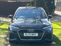 USED 2022 71 AUDI A3 1.4 TFSIe 40 S line Sportback 5dr Petrol Plug-in Hybrid S Tronic Euro 6 (s/s) 13kWh (204 ps) Full History, 2 Keys, Full MOT