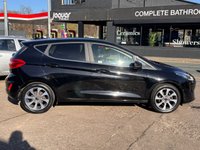 USED 2017 67 FORD FIESTA 1.0T EcoBoost Titanium Hatchback 5dr Petrol Manual Euro 6 (s/s) (100 ps) FSH  + 1 FORMER + SAT ANV + SUNROOF + SENSORS