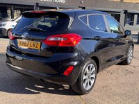 USED 2017 67 FORD FIESTA 1.0T EcoBoost Titanium Hatchback 5dr Petrol Manual Euro 6 (s/s) (100 ps) FSH  + 1 FORMER + SAT ANV + SUNROOF + SENSORS