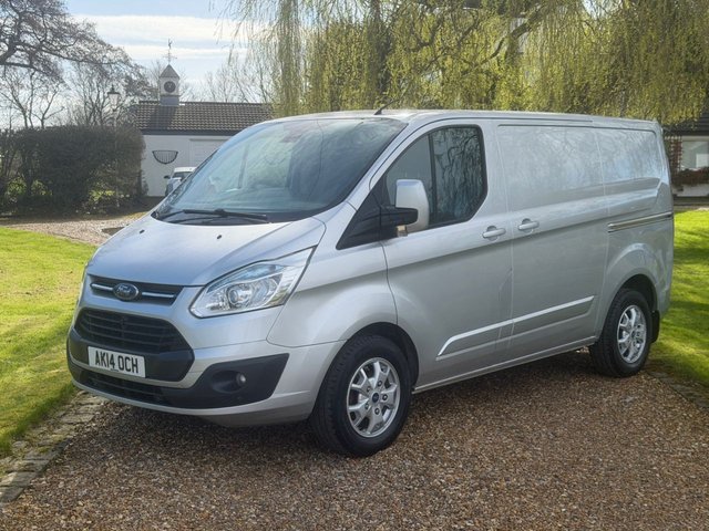 2014 14 Ford Transit Custom 2.2 TDCi 270 Limited Panel Van 5dr Diesel Manual L1 H1 (186 g/km, 123 bhp)