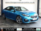 USED 2023 72 BMW 2 SERIES GRAN COUPE 1.5 218i M Sport Saloon 4dr Petrol DCT Euro 6 (s/s) (136 ps) STYLISH NEW SHAPE BMW  - 1 OWNER FROM NEW, COMES WITH A FULL SERVICE HISTORY + DIGITAL DASH DISPLAY + SATELLITE NAVIGATION + APPLE CARPLAY / ANDROID AUTO + ENHANCED BLUETOOTH PHONE PREPARATION WITH USB AUDI INTERFACE AND VOICE CONTROL + APPS CONTROL + DAB DIGITAL RADIO + CRUISE CONTROL + FRONT AND REAR PARKING SENSORS + DUAL ZONE CLIMATE CONTROL + AIR CONDITIONING + AUTOMATIC LED HEADLIGHTS + KEYLESS START + HILL HOLD START ASSIST + ECO STOP START + SELECTABLE DRIVING MODES + AMBIEN LIGHTING