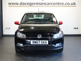 USED 2018 67 VOLKSWAGEN POLO 1.2 TSI Beats Hatchback 5dr Petrol Manual Euro 6 (s/s) (90 ps) BEAUTIFUL, WELL CARED FOR POLO WITH NICE MILEAGE - COMES WITH A COMPREHENSIVE SERVICE HISTORY + DAB DIGITAL RADIO + BLUETOOTH PHONE FUNCTIONALITY + FRONT AND REAR PARKING SENSORS + CAR-NET APP CONNECT WITH APPLE CARPLAY AND ANDROID AUTO + IN CAR ENTERTAINMENT WITH TOUCH SCREEN MEDIA DISPLAY + AUTOMATIC HEADLIGHTS + DAY TIME RUNNING LIGHTS + PRIVACY GLASS + FRONT AND REAR PARKING SENSORS + HILL HOLD START ASSIST + CLIMATE CONTROL + AIR CONDITIONING + LEATHER MULTIFUNCTIONAL STEERING WHEEL + ECO S