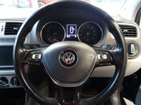 USED 2018 67 VOLKSWAGEN POLO 1.2 TSI Beats Hatchback 5dr Petrol Manual Euro 6 (s/s) (90 ps) BEAUTIFUL, WELL CARED FOR POLO WITH NICE MILEAGE - COMES WITH A COMPREHENSIVE SERVICE HISTORY + DAB DIGITAL RADIO + BLUETOOTH PHONE FUNCTIONALITY + FRONT AND REAR PARKING SENSORS + CAR-NET APP CONNECT WITH APPLE CARPLAY AND ANDROID AUTO + IN CAR ENTERTAINMENT WITH TOUCH SCREEN MEDIA DISPLAY + AUTOMATIC HEADLIGHTS + DAY TIME RUNNING LIGHTS + PRIVACY GLASS + FRONT AND REAR PARKING SENSORS + HILL HOLD START ASSIST + CLIMATE CONTROL + AIR CONDITIONING + LEATHER MULTIFUNCTIONAL STEERING WHEEL + ECO S