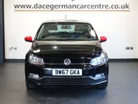 USED 2018 67 VOLKSWAGEN POLO 1.2 TSI Beats Hatchback 5dr Petrol Manual Euro 6 (s/s) (90 ps) BEAUTIFUL, WELL CARED FOR POLO WITH NICE MILEAGE - COMES WITH A COMPREHENSIVE SERVICE HISTORY + DAB DIGITAL RADIO + BLUETOOTH PHONE FUNCTIONALITY + FRONT AND REAR PARKING SENSORS + CAR-NET APP CONNECT WITH APPLE CARPLAY AND ANDROID AUTO + IN CAR ENTERTAINMENT WITH TOUCH SCREEN MEDIA DISPLAY + AUTOMATIC HEADLIGHTS + DAY TIME RUNNING LIGHTS + PRIVACY GLASS + FRONT AND REAR PARKING SENSORS + HILL HOLD START ASSIST + CLIMATE CONTROL + AIR CONDITIONING + LEATHER MULTIFUNCTIONAL STEERING WHEEL + ECO S