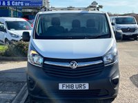 USED 2018 18 VAUXHALL VIVARO 1.6 CDTi 2900 Panel Van 5dr Diesel Manual L1 H1 Euro 6 (s/s) (95 ps) 
