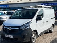 USED 2018 18 VAUXHALL VIVARO 1.6 CDTi 2900 Panel Van 5dr Diesel Manual L1 H1 Euro 6 (s/s) (95 ps) 