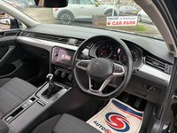 USED 2021 21 VOLKSWAGEN PASSAT 2.0 TDI EVO SE Nav Estate 5dr Diesel Manual Euro 6 (s/s) (150 ps) 1 OWNER FROM NEW* SERVICE HISTORY* SAT NAV* CRUISE CONTROL* FRONT AND REAR PARKING SENSORS* AUTO LIGHTS* AUTO WIPERS* ELECTRIC WINDOWS FRONT& REAR* ELECTRIC HEATED MIRRORS* DAB RADIO*