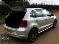 USED 2016 16 VOLKSWAGEN POLO 1.2 TSI BlueMotion Tech SE Design Hatchback 5dr Petrol Manual Euro 6 (s/s) (90 ps) 