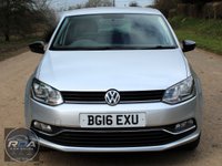USED 2016 16 VOLKSWAGEN POLO 1.2 TSI BlueMotion Tech SE Design Hatchback 5dr Petrol Manual Euro 6 (s/s) (90 ps) 