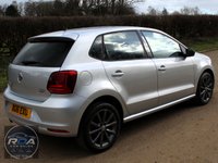 USED 2016 16 VOLKSWAGEN POLO 1.2 TSI BlueMotion Tech SE Design Hatchback 5dr Petrol Manual Euro 6 (s/s) (90 ps) 