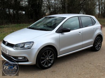 2016 VOLKSWAGEN POLO 1.2 TSI BlueMotion Tech SE Design Hatchback 5dr Petrol Manual Euro 6 (s/s) (90 ps) &pound;7495.00