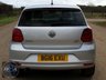 USED 2016 16 VOLKSWAGEN POLO 1.2 TSI BlueMotion Tech SE Design Hatchback 5dr Petrol Manual Euro 6 (s/s) (90 ps) 