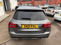 USED 2021 21 MERCEDES-BENZ C-CLASS 1.5 C200 MHEV EQ Boost AMG Line Estate 5dr Petrol G-Tronic+ Euro 6 (s/s) (198 ps) 