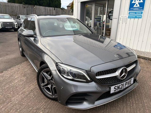 View our Mercedes-Benz C-Class 1.5 C200 MHEV EQ Boost AMG Line Estate 5dr Petrol G-Tronic+ Euro 6 (s/s) (198 ps)