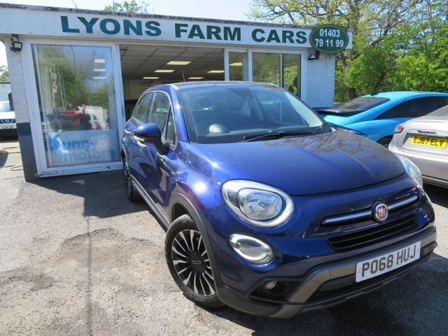 2018 68 Fiat 500x 1.0 FireFly Turbo MultiAir City Cross SUV 5dr Petrol Manual Euro 6 (s/s) (120 bhp)