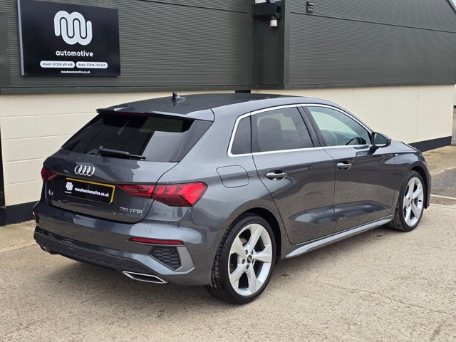 2022 AUDI A3 1.5 TFSI 35 S line Sportback 5dr Petrol Manual Euro 6 (s/s) (150 ps) - Photo 3