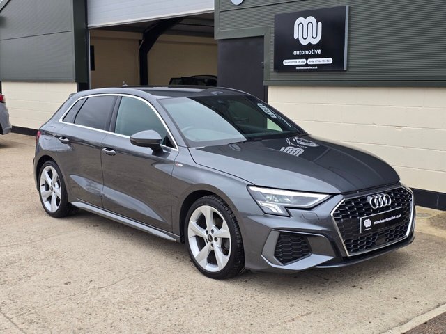 2022 AUDI A3 1.5 TFSI 35 S line Sportback 5dr Petrol Manual Euro 6 (s/s) (150 ps)