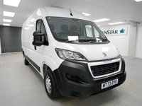 USED 2023 73 PEUGEOT BOXER 335 2.2 BLUEHDI 140 BHP L3 H2 PROFESSIONAL PREMIUM PLUS + DELIVERY MILES | L3 LONG | HIGH SPEC