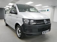 USED 2018 68 VOLKSWAGEN TRANSPORTER SHUTTLE T32 2.0 TDI 150 BHP LWB DSG AUTOMATIC 8 SEATER ( NO VAT ) 8 SEATS | DSG AUTOMATIC | NO VAT TO PAY !