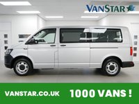 USED 2018 68 VOLKSWAGEN TRANSPORTER SHUTTLE T32 2.0 TDI 150 BHP LWB DSG AUTOMATIC 8 SEATER ( NO VAT ) 8 SEATS | DSG AUTOMATIC | NO VAT TO PAY !