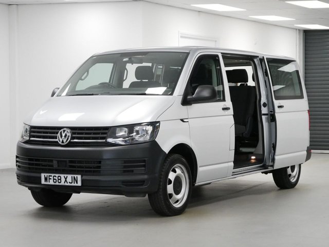 View our Volkswagen Transporter Shuttle T32 2.0 TDI 150 BHP LWB DSG AUTOMATIC 8 SEATER ( NO VAT )
