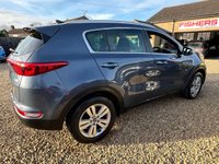 USED 2017 17 KIA SPORTAGE 1.6 GDi 2 SUV 5dr Petrol Manual Euro 6 (s/s) (130 bhp) 