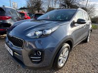 USED 2017 17 KIA SPORTAGE 1.6 GDi 2 SUV 5dr Petrol Manual Euro 6 (s/s) (130 bhp) 