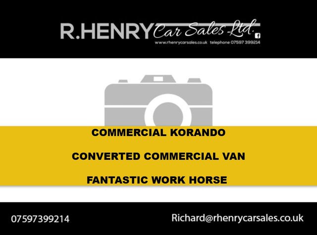 View our SSANGYONG KORANDO