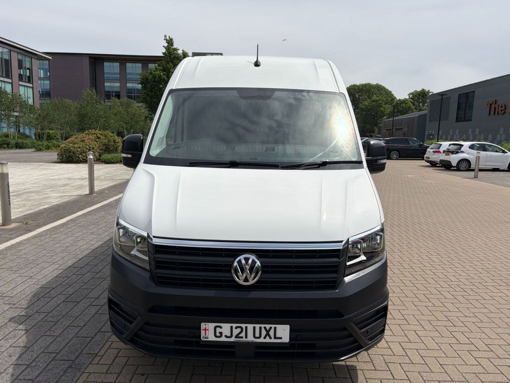 USED 2021 21 VOLKSWAGEN CRAFTER CR35 TRENDLINE BUSINESS 2.0TDI EU6 AUTO S/S FWD MWB HR 140ps *AIRCON*SENSORS*EL/PACK*APPLE CARPLAY* AUTO-EU6-MWB-A/C-E/PACK