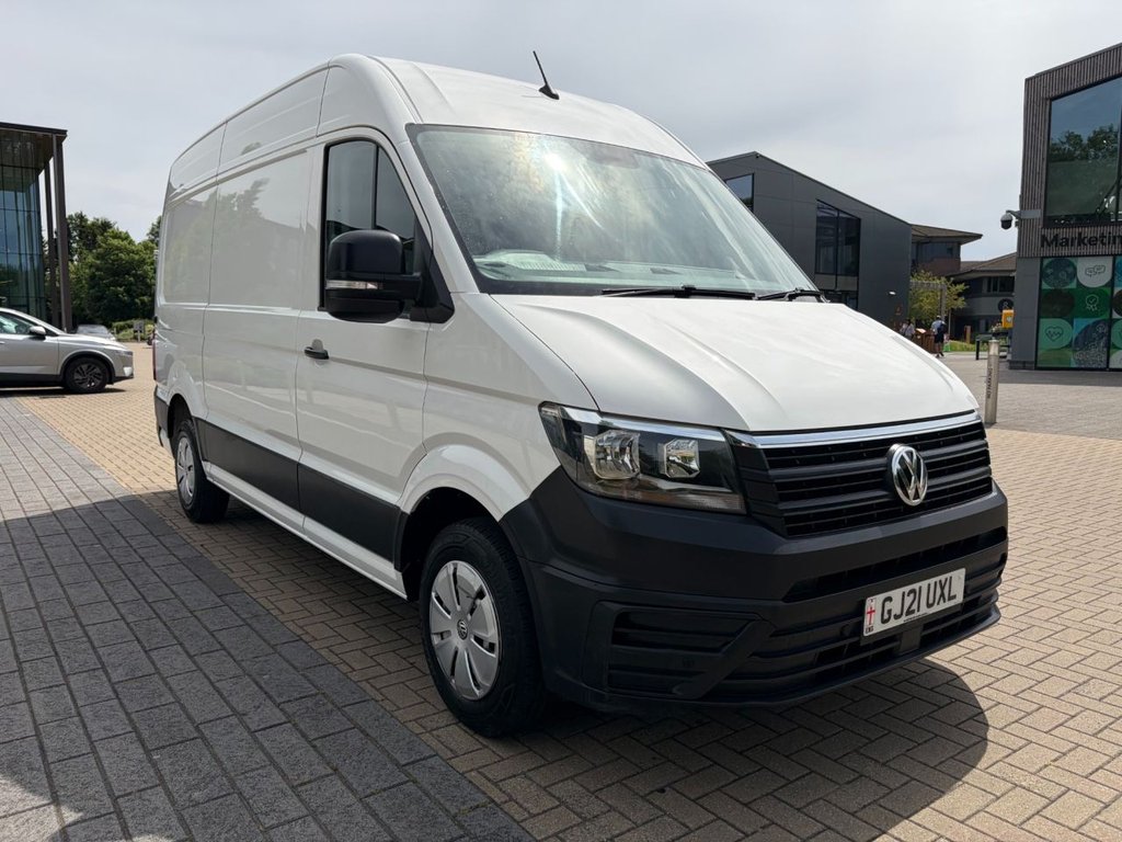 USED 2021 21 VOLKSWAGEN CRAFTER CR35 TRENDLINE BUSINESS 2.0TDI EU6 AUTO S/S FWD MWB HR 140ps *AIRCON*SENSORS*EL/PACK*APPLE CARPLAY* AUTO-EU6-MWB-A/C-E/PACK