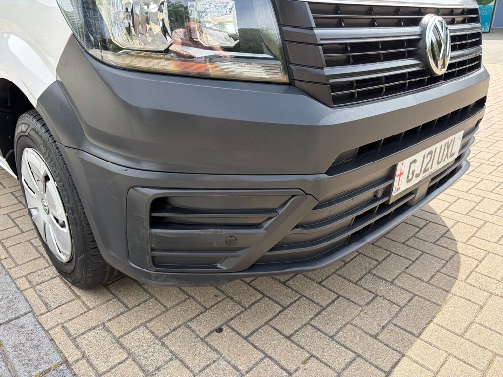USED 2021 21 VOLKSWAGEN CRAFTER CR35 TRENDLINE BUSINESS 2.0TDI EU6 AUTO S/S FWD MWB HR 140ps *AIRCON*SENSORS*EL/PACK*APPLE CARPLAY* AUTO-EU6-MWB-A/C-E/PACK