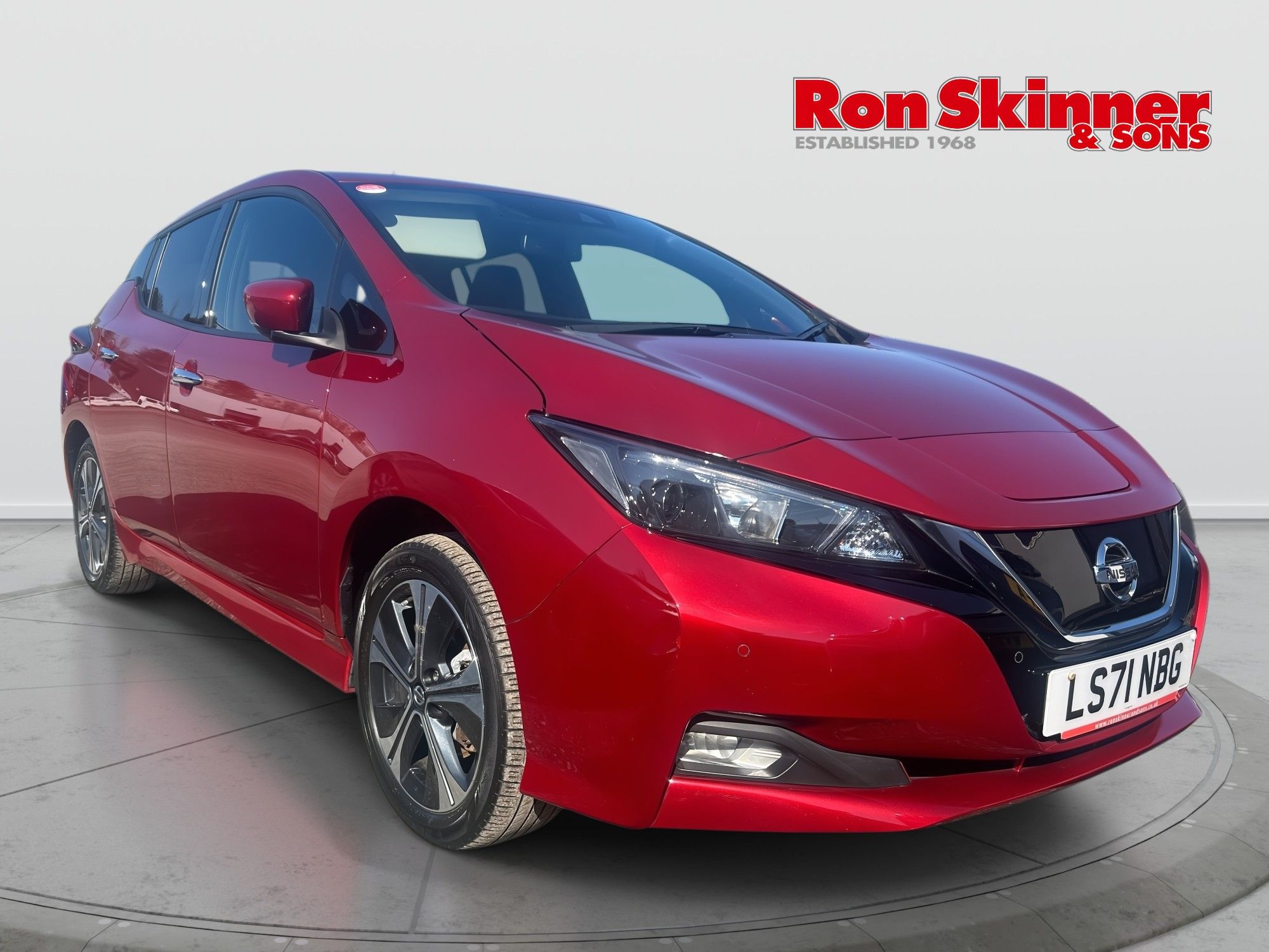 USED 2021 71 NISSAN LEAF 62kWh e+ N-Connecta Hatchback 5dr Electric Auto (217 ps) 