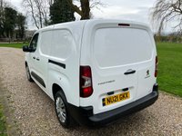 USED 2021 21 PEUGEOT PARTNER 1.5 BlueHDi 950 Professional Long Panel Van 6dr Diesel Manual LWB Euro 6 (100 bhp) # A/C # EURO 6 # 3 SEATS #