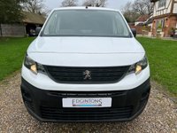 USED 2021 21 PEUGEOT PARTNER 1.5 BlueHDi 950 Professional Long Panel Van 6dr Diesel Manual LWB Euro 6 (100 bhp) # A/C # EURO 6 # 3 SEATS #