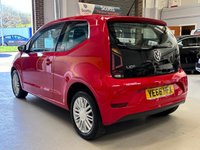 USED 2016 66 VOLKSWAGEN UP! 1.0 Move up! Hatchback 3 Door Petrol Manual Red Euro 6 Low Tax JUST SERVICED+MARCH 27 MOT+2 KEYS