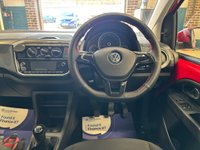 USED 2016 66 VOLKSWAGEN UP! 1.0 Move up! Hatchback 3 Door Petrol Manual Red Euro 6 Low Tax JUST SERVICED+MARCH 27 MOT+2 KEYS